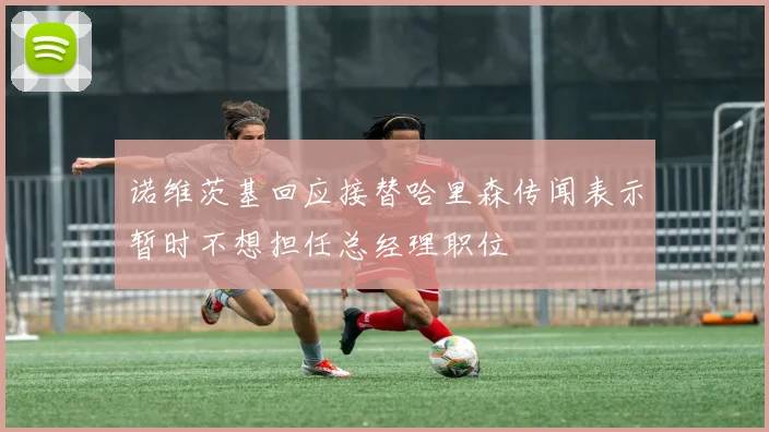 诺维茨基回应接替哈里森传闻表示暂时不想担任总经理职位